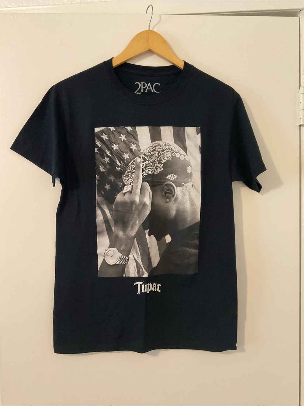 2PAC Black T-Shirt